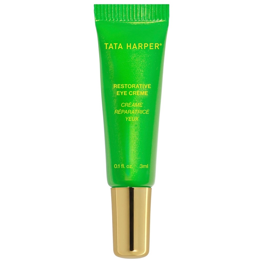 New Tata Harper restorative eye creme mini travel size 3ml - anti-age, unopened
